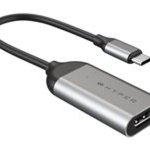 HYPER HD-H8K USB Type-C HDMI Acier inoxydable
