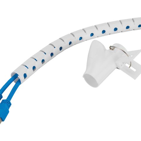 Neomounts ADS06-141WH Gaine de câble - pour 1-4 câbles - universelle