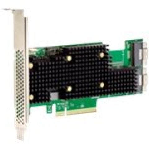 Broadcom BCM HBA 9600-16i SAS/SATA/NVMe carte et adaptateur d'interfaces Interne SFF-8654