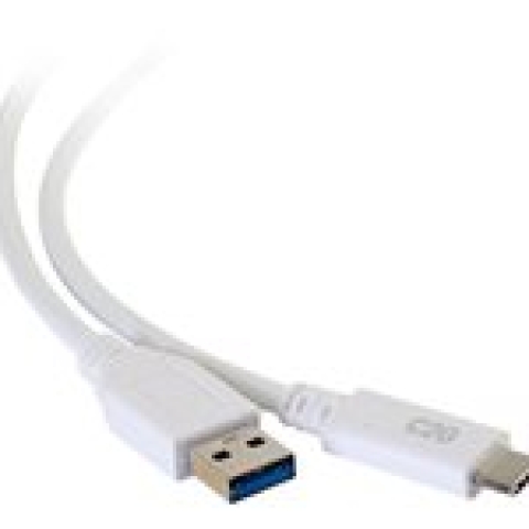 10ft USB M C TO A M 3.2 GEN1 3A WH 3M