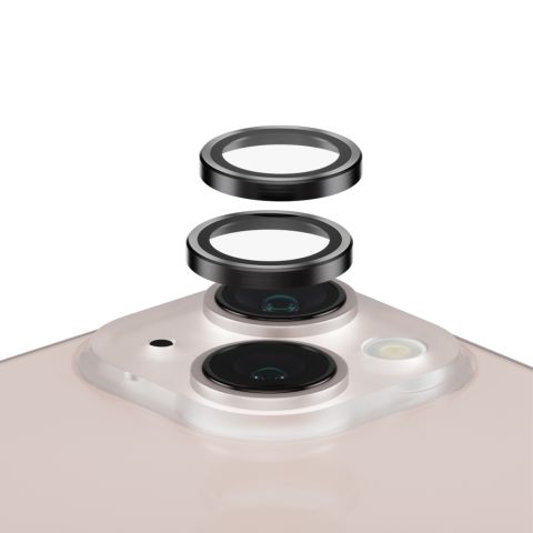 PanzerGlass ® Hoops® Camera Lens Protector Black iPhone 13 mini 
