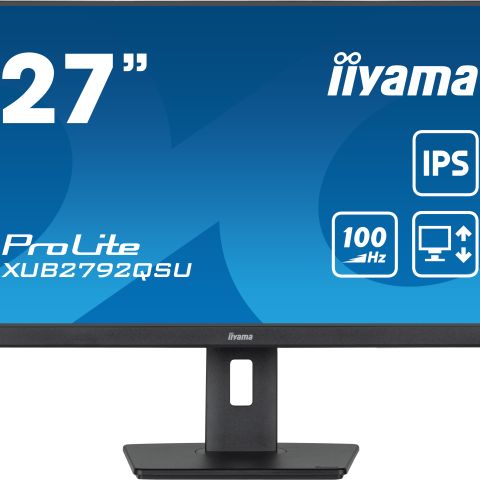 iiyama ProLite écran plat de PC 68,6 cm (27") 2560 x 1440 pixels Full HD LED Noir