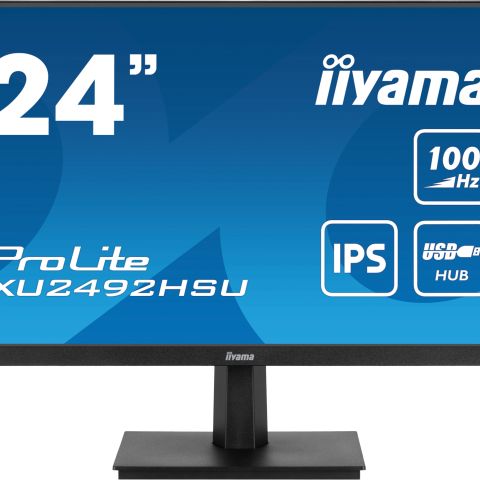 iiyama ProLite écran plat de PC 60,5 cm (23.8") 1920 x 1080 pixels Full HD LED Noir