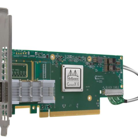 Lenovo ThinkSystem Mellanox ConnectX-6 HDR/200GbE QSFP56 1-port PCIe 4 VPI carte et adaptateur d'interfaces Interne