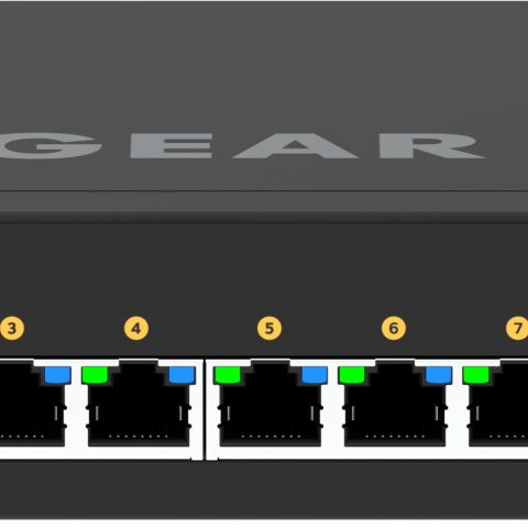 NETGEAR GSM4210PD-100EUS commutateur réseau Géré L2/L3 Gigabit Ethernet (10/100/1000) Connexion Ethernet, supportant l'alimentation via ce port (PoE) Noir