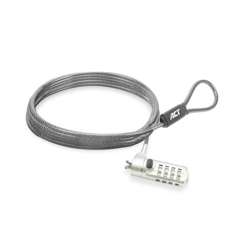 ACT AC9025 câble antivol Métallique 2 m