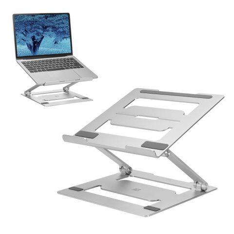 ACT AC8135 Support de livres 39,6 cm (15.6") Supports de Notebook Gris