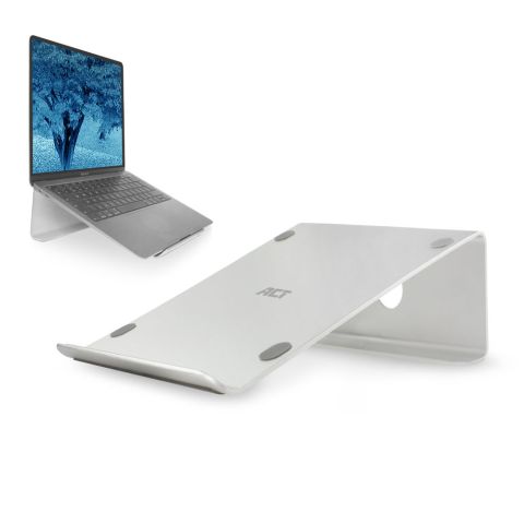 ACT AC8115 Support de livres 39,6 cm (15.6") Supports de Notebook Gris