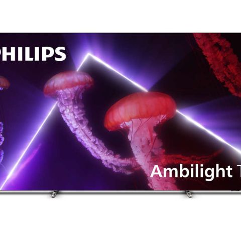 Philips 77OLED807/12 TV 195,6 cm (77") 4K Ultra HD Smart TV Wifi Métallique