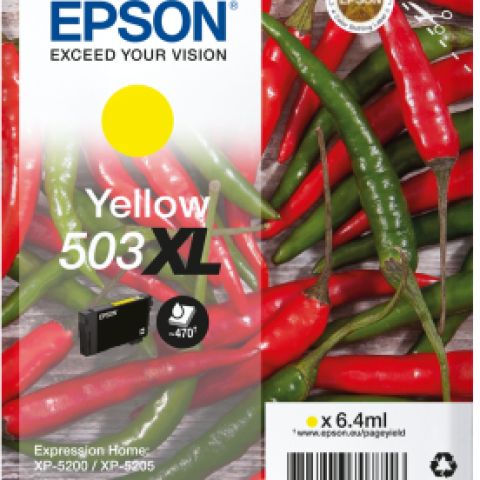 Epson 503XL cartouche d'encre 1 pièce(s) Original Rendement élevé (XL) Jaune