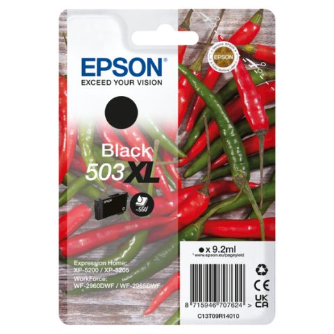 Epson 503XL cartouche d'encre 1 pièce(s) Compatible Rendement élevé (XL) Noir