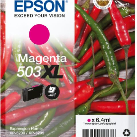 Epson 503XL cartouche d'encre 1 pièce(s) Original Rendement élevé (XL) Magenta