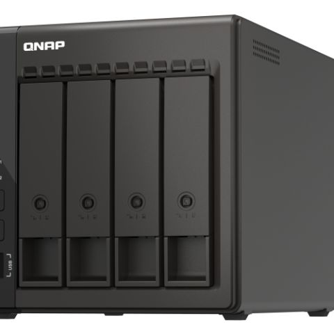 QNAP TS-453E NAS Tower Ethernet/LAN Noir J6412