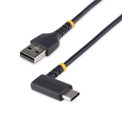 StarTech.com R2ACR-1M-USB-CABLE câble USB USB 2.0 USB A USB C Noir