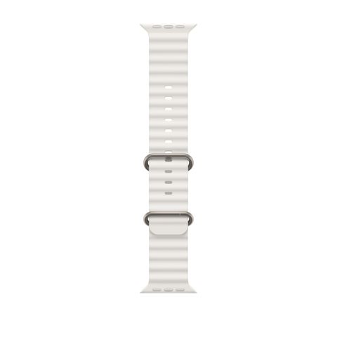 Apple MQE93ZM/A accessoire intelligent à porter sur soi Bande Blanc Fluoroélastomère