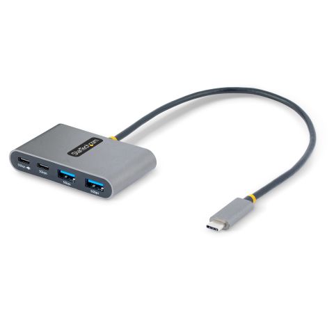 StarTech.com 5G2A2CPDB-USB-C-HUB hub & concentrateur USB 3.2 Gen 1 (3.1 Gen 1) Type-C 5000 Mbit/s Gris