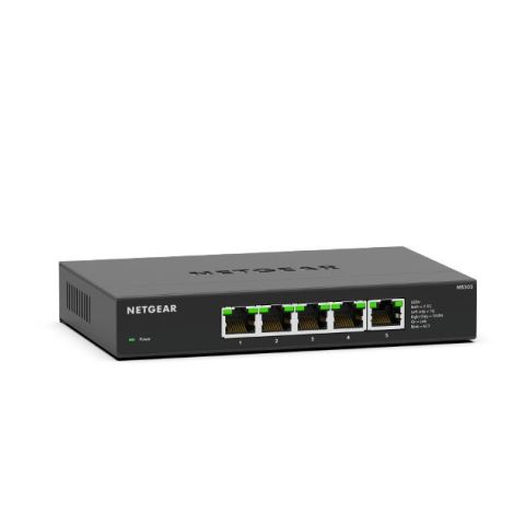 NETGEAR MS305-100EUS commutateur réseau Non-géré 2.5G Ethernet (100/1000/2500) Noir