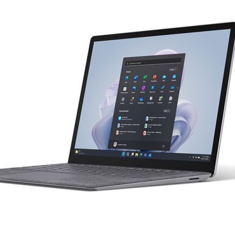 Microsoft Surface Laptop 5 i5-1245U Ordinateur portable 34,3 cm (13.5") Écran tactile Intel® Core™ i5 8 Go LPDDR5x-SDRAM 512 Go SSD Wi-Fi 6 (802.11ax) Windows 11 Pro Platine