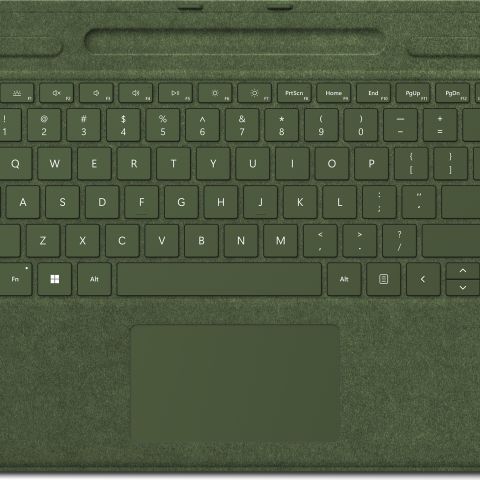 Microsoft Surface Pro Keyboard Vert Microsoft Cover port AZERTY Français