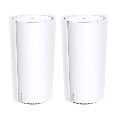 TP-Link Deco XE200(2-pack) Tri-bande (2,4 GHz / 5 GHz / 6 GHz) Wi-Fi 6E (802.11ax) Blanc 1 Interne