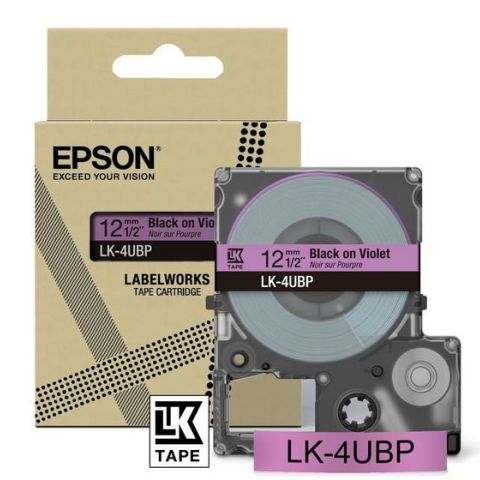 Epson LK-4UBP Noir, Violet