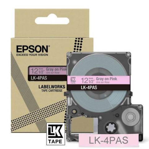 Epson LK-4PAS Gris, Rose