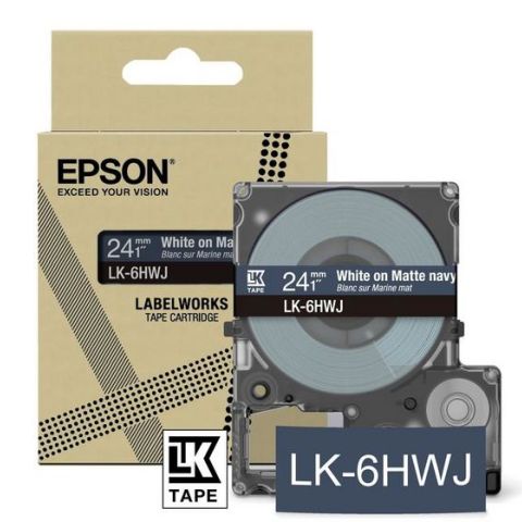 Epson LK-5HWJ Marine, Blanc