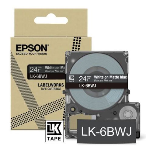 Epson LK-6BWJ Noir, Blanc