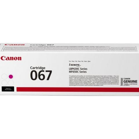 Canon 067 Cartouche de toner 1 pièce(s) Original Magenta