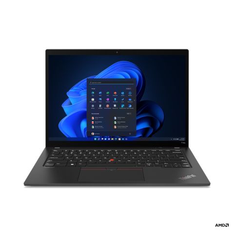 Lenovo ThinkPad T14s 6850U Ordinateur portable 35,6 cm (14") WUXGA AMD Ryzen™ 7 PRO 16 Go LPDDR5-SDRAM 512 Go SSD Wi-Fi 6E (802.11ax) Windows 11 Pro Noir