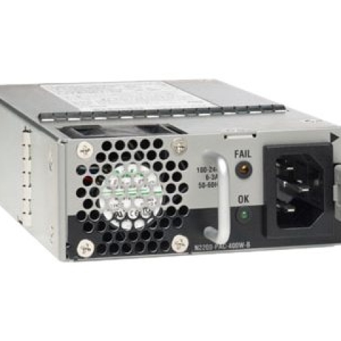 Cisco AC Power Supply with Back-to-Front Airflow