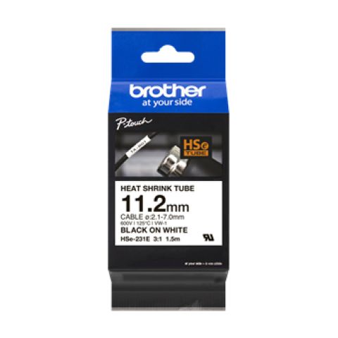 Brother HSE231E ruban d'impression Noir