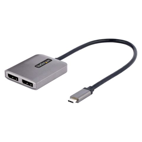 StarTech.com MST14CD122DP adaptateur graphique USB 4096 x 2160 pixels Gris