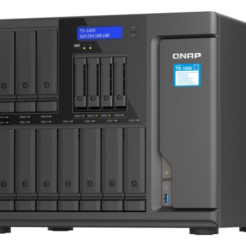 QNAP TS-1655 NAS Tower Ethernet/LAN Noir