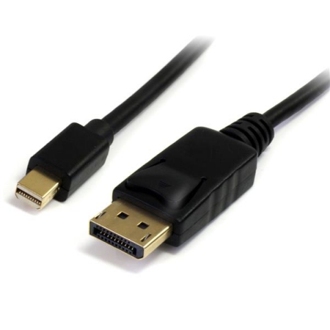 StarTech.com Câble adaptateur Mini DisplayPort vers DisplayPort 1.2 de 2m - Cordon Mini DP vers DP - M/M - DisplayPort 4k