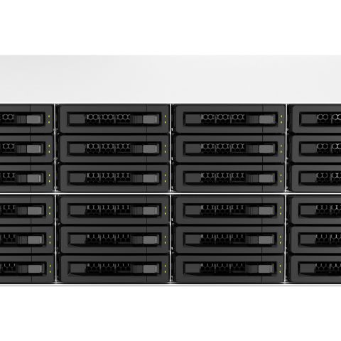 QNAP TS-H3087XU-RP NAS Rack (4 U) Intel Xeon E E-2378 64 Go DDR4 QuTS hero Noir, Blanc