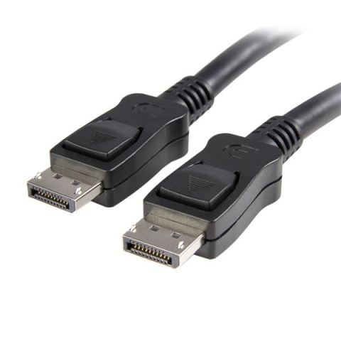StarTech.com Câble DisplayPort 1.2 de 0,5m avec verrouillage - Cordon DP vers DP - M/M - DisplayPort 4K