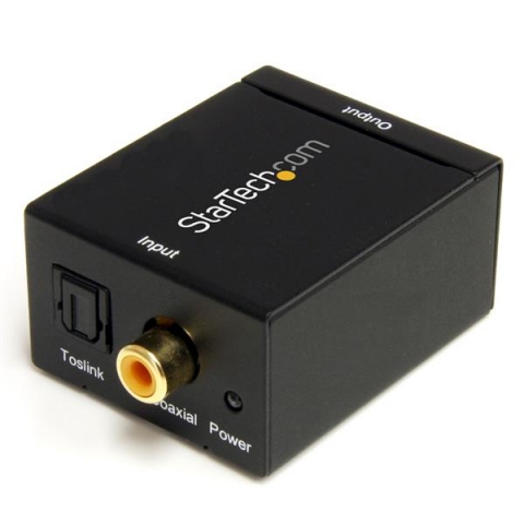 StarTech.com Convertisseur audio coaxial numérique ou Toslink optique SPDIF vers RCA stéréo