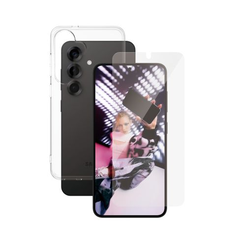 PanzerGlass SAFE. by ® 2-in-1 Bundle Samsung Galaxy S25 