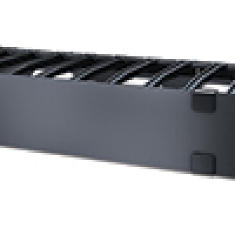 APC Horizontal Cable Manager Single-Sided with Cover
