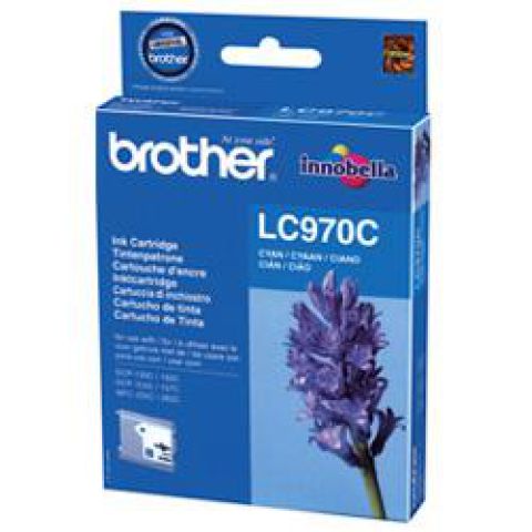 INK CARTRIDGE LC970CBP CYAN 300PAGES BLI