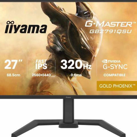 iiyama G-MASTER GB2791QSU-B1 écran plat de PC 68,6 cm (27") 2560 x 1440 pixels Wide Quad HD Noir