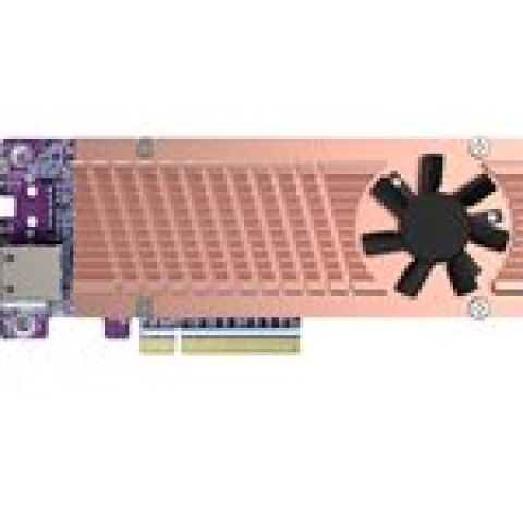 QNAP Card QM2 carte et adaptateur d'interfaces Interne PCIe, RJ-45
