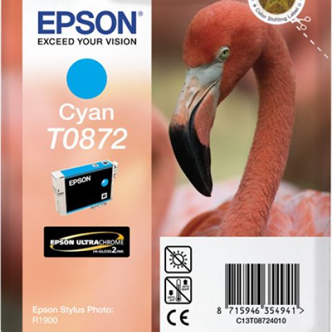 Singlepack Cyan T0872 Ultra Gloss High-G