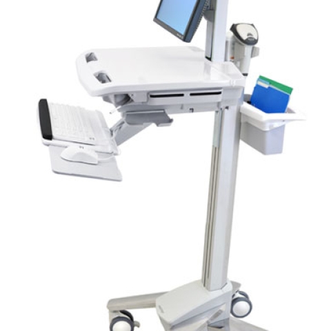 Ergotron EMR Cart with LCD Pivot