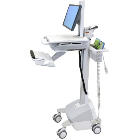 Ergotron EMR Laptop Cart, SLA Powered