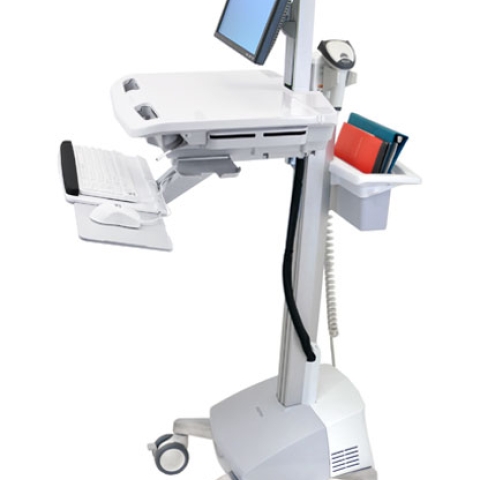 Ergotron EMR Cart with LCD Pivot, SLA Powered