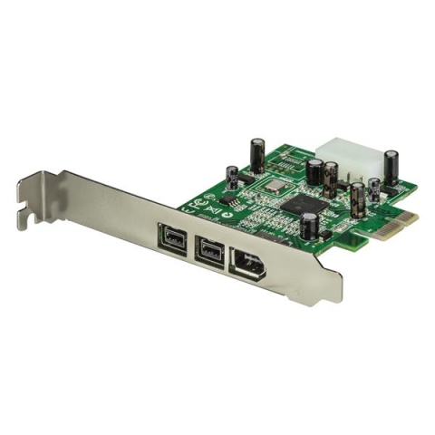 StarTech.com Carte Adaptateur PCI Express vers 3 Ports FireWire