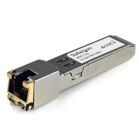 StarTech.com Module de transcepteur SFP Gigabit RJ45 en cuivre compatible Cisco SFP-GE-T