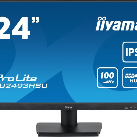 iiyama ProLite XU2493HSU-B6 écran plat de PC 61 cm (24") 1920 x 1080 pixels Full HD LED Noir